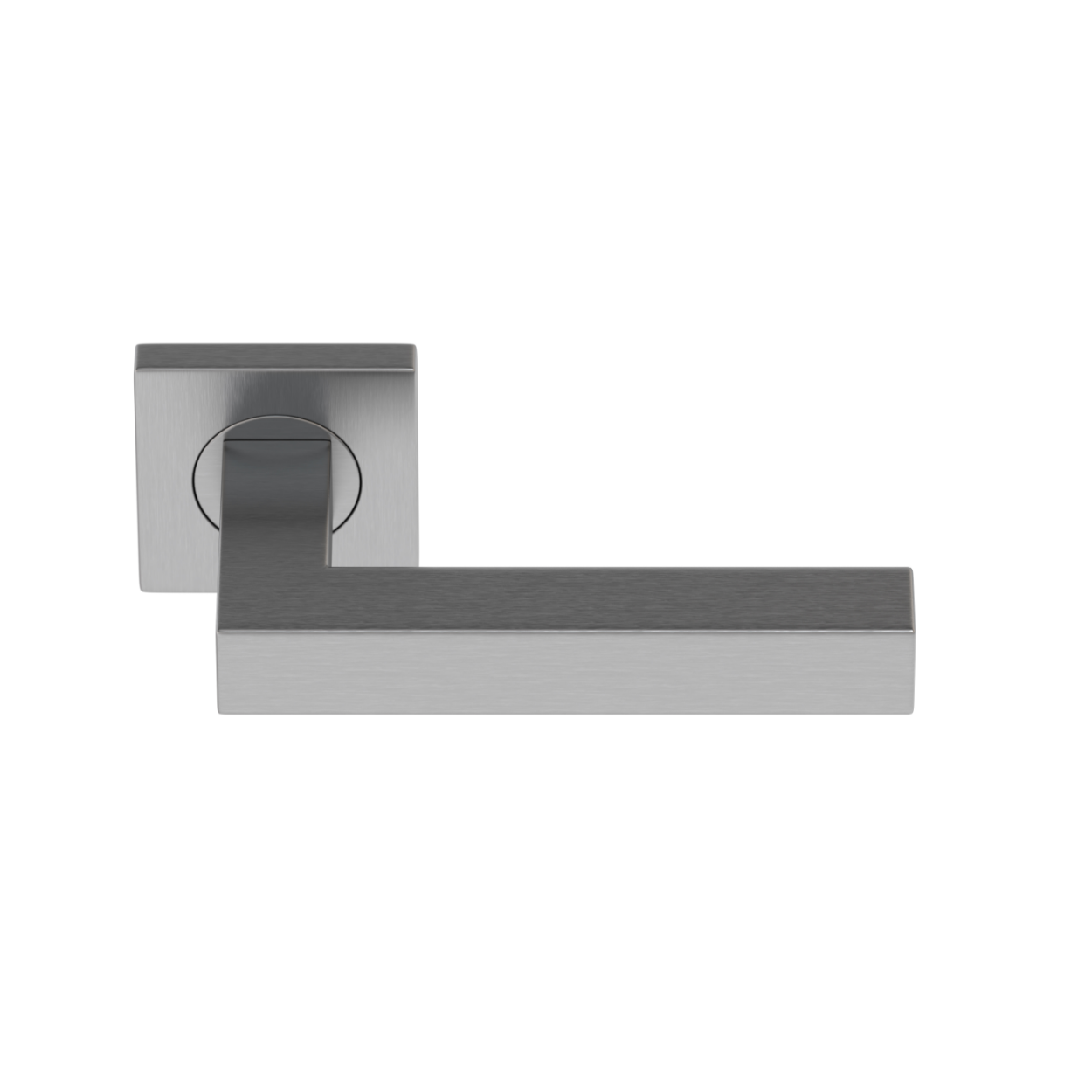 Sluitwerkpakketten met Deurkruk Squared 16 Regular RVS